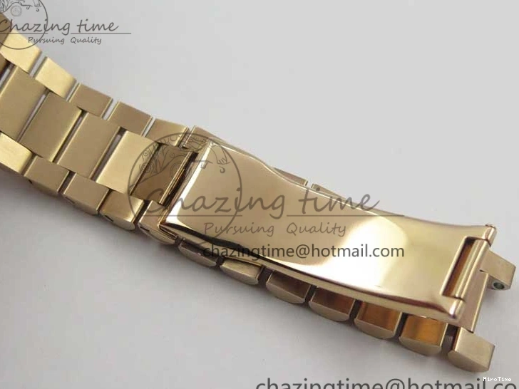 MiroTime 0117 MultiPurpose Day-Date 36 RG 128239 Bp Maker Best Edition White Dial on RG President Bracelet 3139